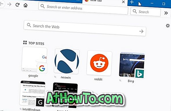 Firefox 57 Sekmelerinde ve Sekme Çubuğunda Renk Nasıl Devre Dışı Bırakılır