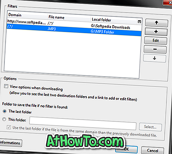 Administrer Firefox Download Locations Med 'Automatisk Gem Folder' Add-on