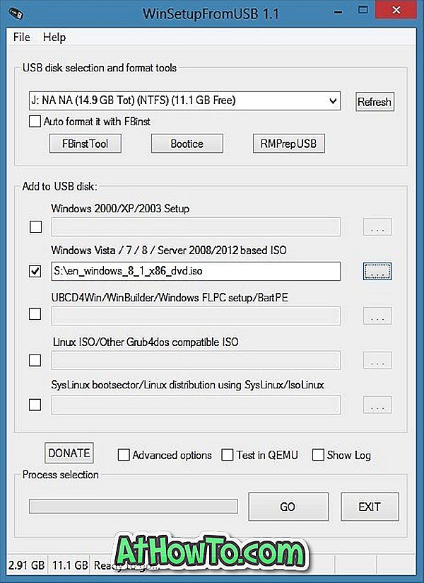WinSetupFromUSB: Ilmainen työkalu käynnistettävien ja monikäyttöisten USB-asemien valmisteluun