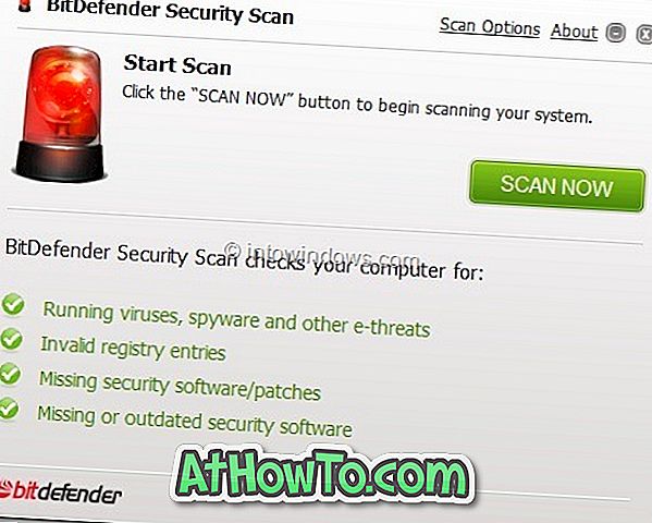 BitDefender-beveiligingsscan: gratis hulpmiddel om Windows te scannen op problemen met snelheid, stabiliteit en beveiliging