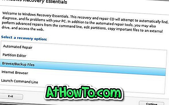„Windows Recovery Essentials“: atkūrimo ir taisymo kompaktinis diskas „Windows“ iš „NeoSmart“