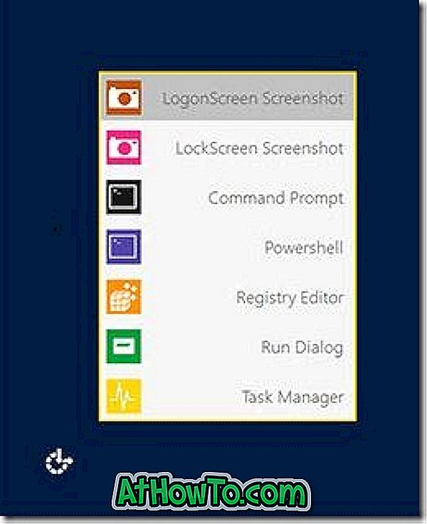 EOAR: Otvorite upravitelj zadataka, pokrenite dijalog i naredbeni redak s zaslona za prijavu u sustavu Windows