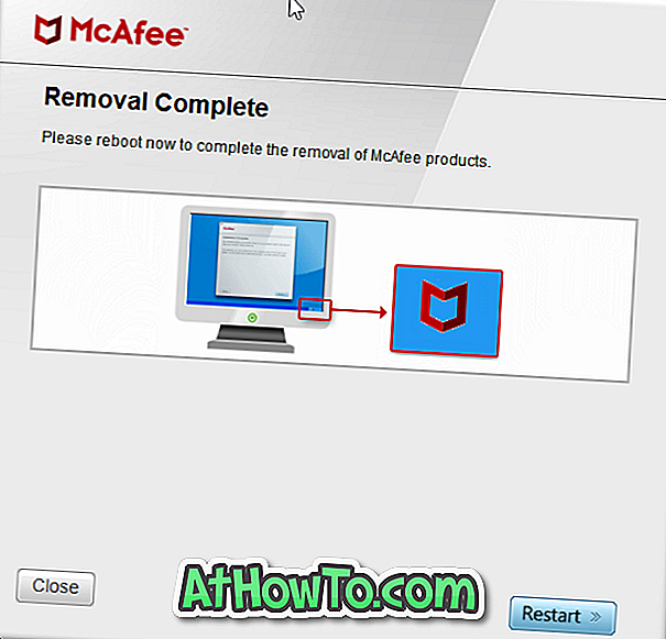 McAfee Consumer Removal Tool til Windows 10
