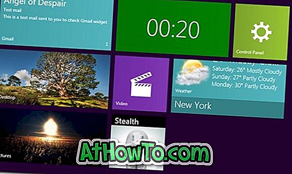 Mosaïque: gadgets Metro 8 pour interface utilisateur Metro avec mosaïques dynamiques pour Windows 7