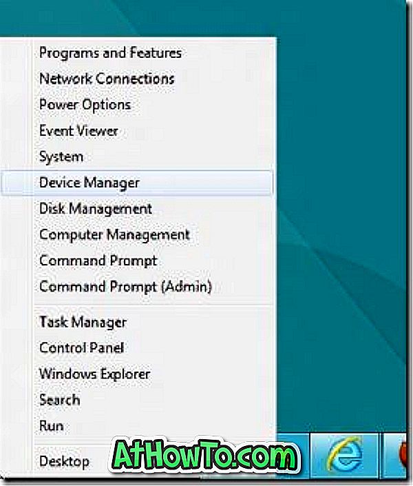 Win + X Menüszerkesztő Windows 8 rendszerhez