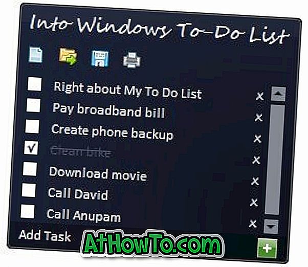 Meine Aufgabenliste: Praktisches Sidebar-Gadget für Windows 7