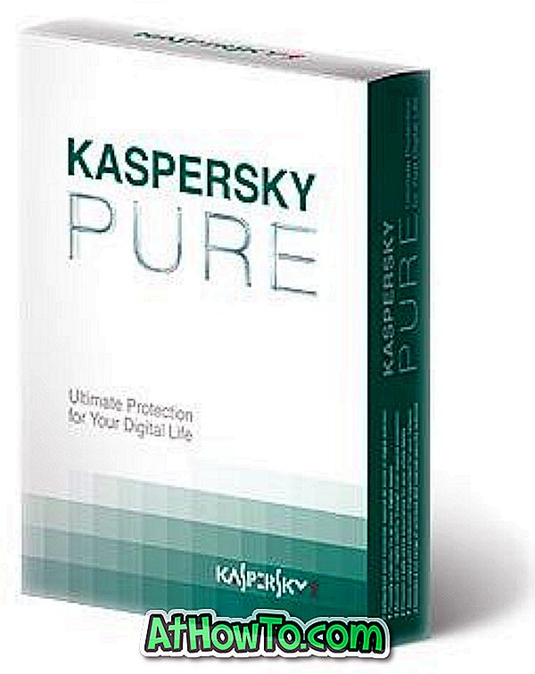 Atsisiųskite Kaspersky Pure Free Trial versiją