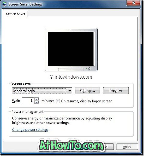 Windows 7用のwindows 8ロック画面スタイルのスクリーンセーバー フリーウェア