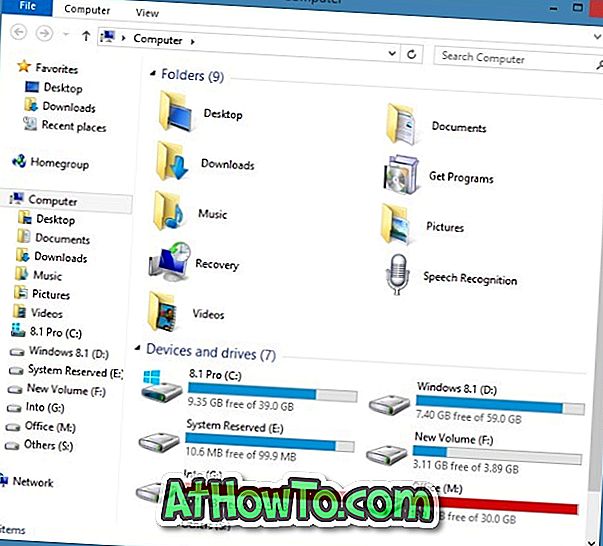 Anpassen von "Dieser PC" (Computer) in Windows 8.1 Verwenden dieses PC-Tweaker