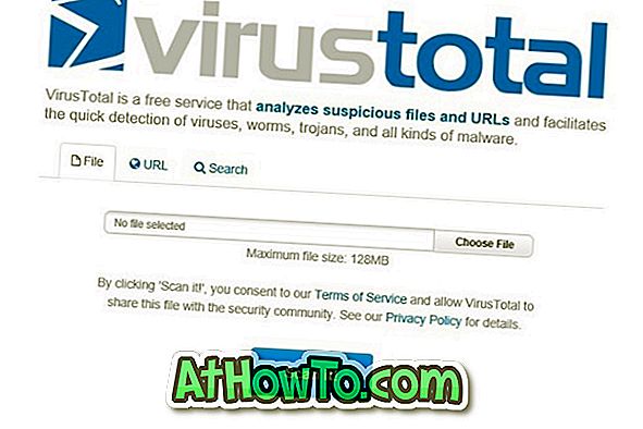 Skeniraj datoteke za virus pred prenosom z uporabo razširitve brskalnika VirusTotal