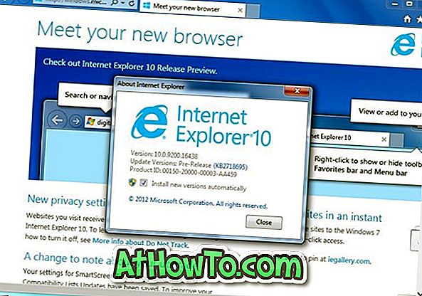 Как да надстроите Internet Explorer 9 до 10
