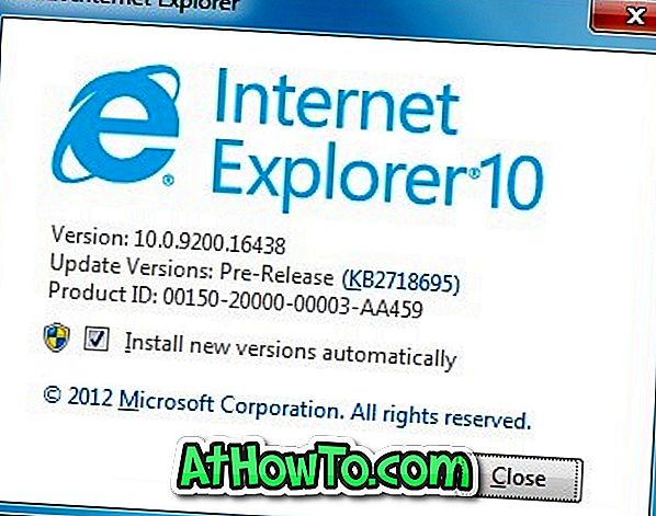 IE 10をアンインストールする方法