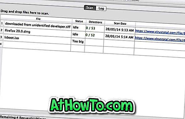 Download nu Virus Total Uploader voor Mac