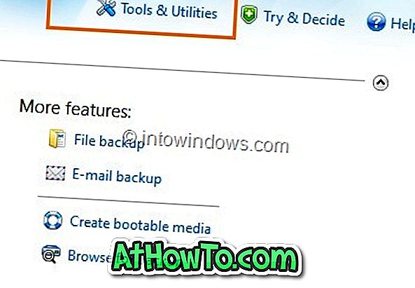 Acronis True Image Bootable Media tai Bootable ISO: n luominen