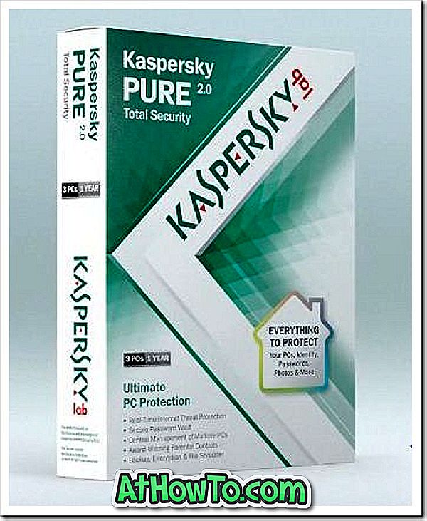 Erhalten Sie Kaspersky Pure 2.0 mit einer Lizenz für 6 Monate