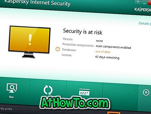 Fix: Kaspersky Internet Security не се обновява автоматично
