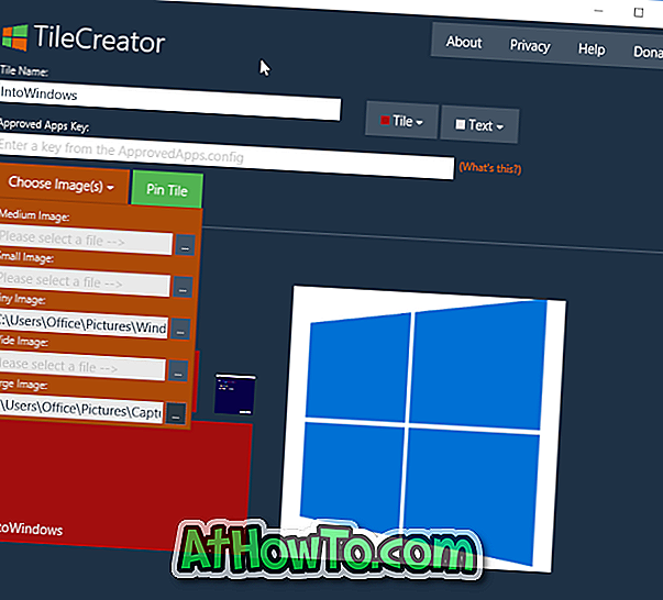 TileCreator: OblyTile Windows 10: lle