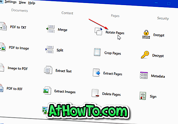 3 måder at rotere PDF og gemme i Windows 10