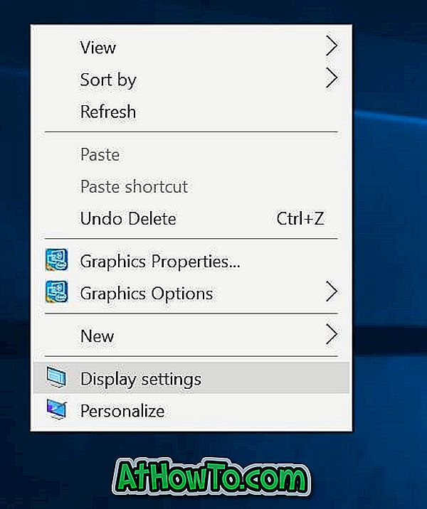 Définir des résolutions différentes pour chaque affichage dans Windows 10