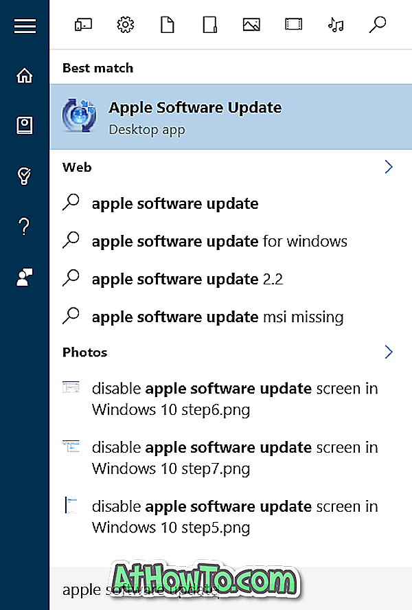 Не удаляется apple software update