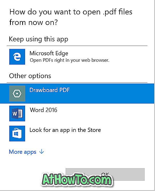Sådan deaktiveres PDF-læser i kant i Windows 10