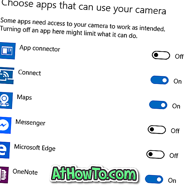 App-machtigingen wijzigen in Windows 10