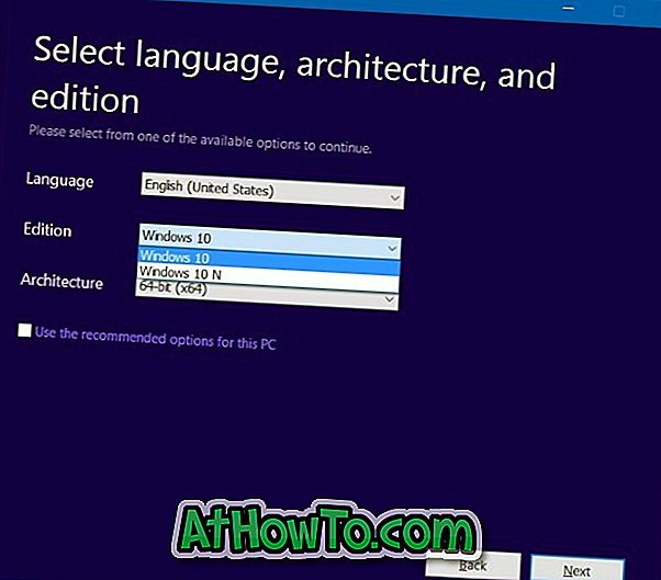 Cómo seleccionar Pro Edition durante la instalación de Windows 10