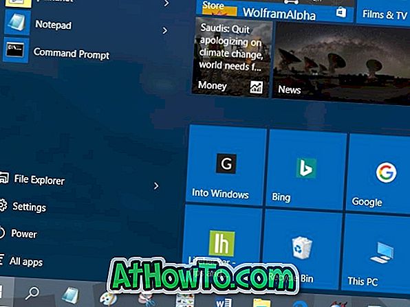 Comment épingler des sites Web pour démarrer le menu dans Windows 10