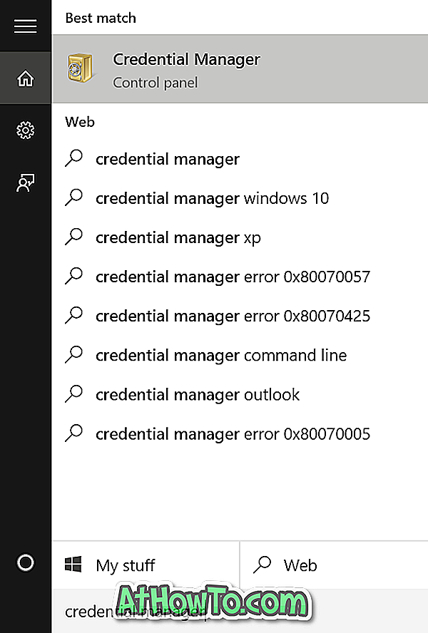 Sådan får du vist adgangskoder gemt i Edge Browser I Windows 10