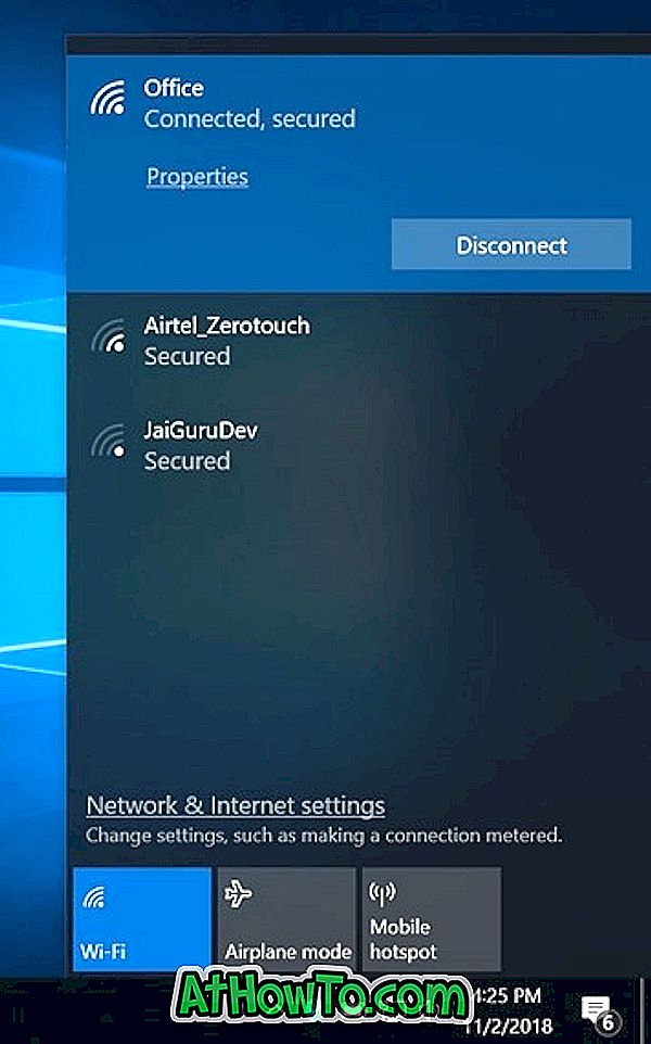 Windows 10 Viser Ethernet-ikon i stedet for Wi-Fi i proceslinjen