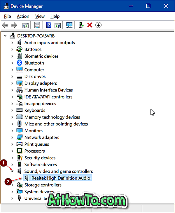 Sådan geninstalleres lyddriver i Windows 10