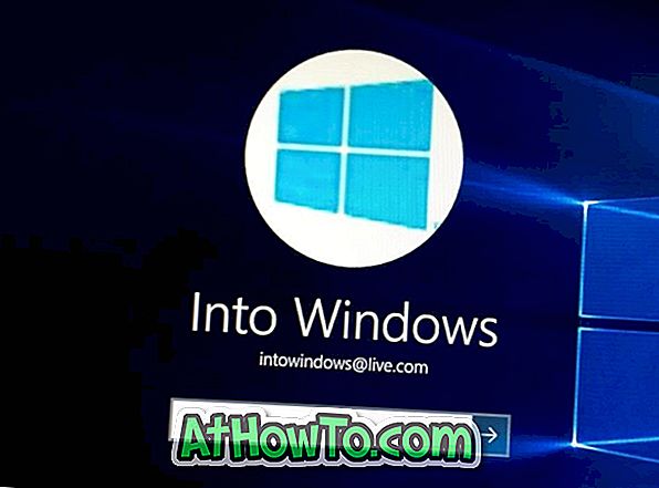 Показване или скриване на имейл адреса на екрана за вход в Windows 10
