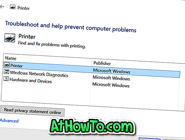 Palaidiet šo problēmu novēršanas rīku, lai labotu Windows 10 printera problēmas