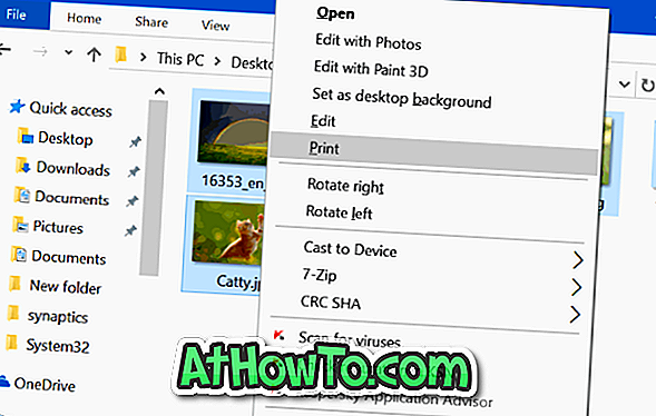 Kako kombinirati više slika u jedan PDF u sustavu Windows 10