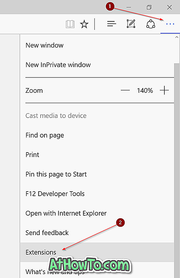 Comment désactiver et désinstaller les extensions dans Edge dans Windows 10