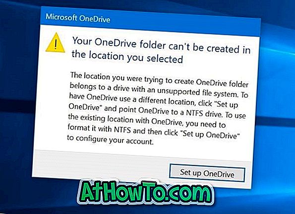 Επιδιόρθωση: Ο φάκελος OneDrive δεν μπορεί να δημιουργηθεί στη θέση που επιλέξατε