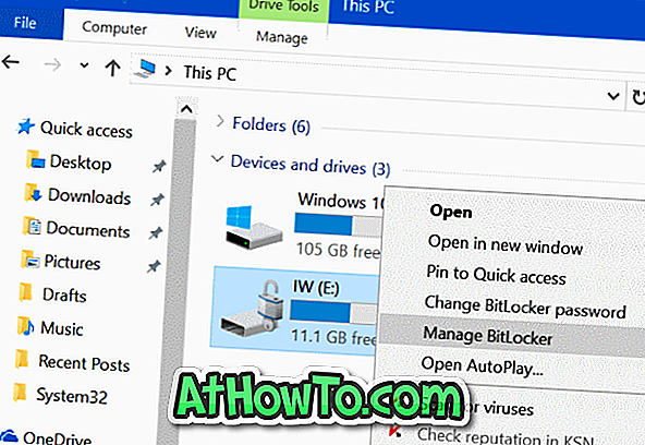 Az USB-meghajtók jelszavas védelme Windows 10 rendszerben