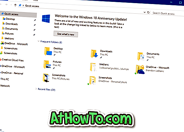 Slik deaktiverer du annonser i Windows 10 File Explorer
