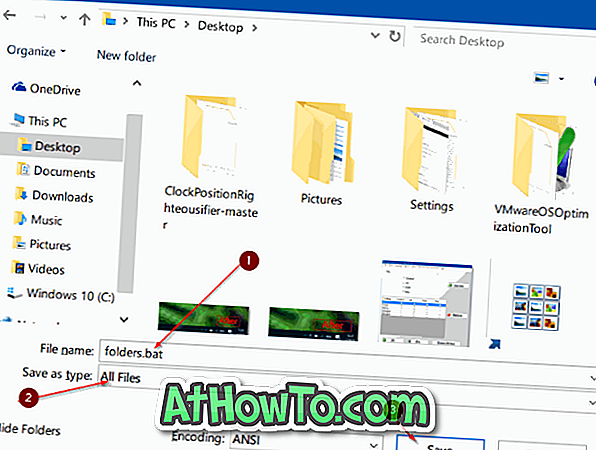 how to create multiple folders at once windows 10