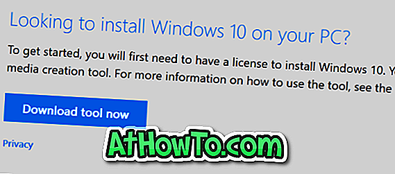 Windows 10 Creators Update ISO（x64およびx86）をダウンロードする
