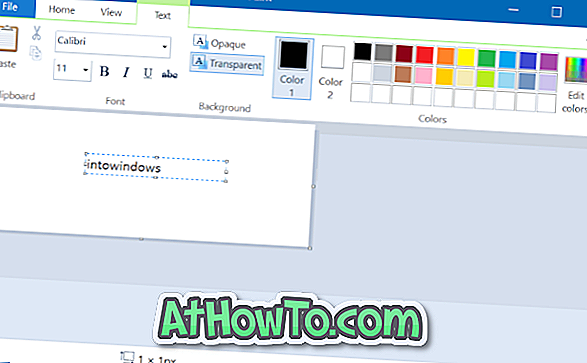 Aktivér Classic Paint Program i Windows 10 Creators Update