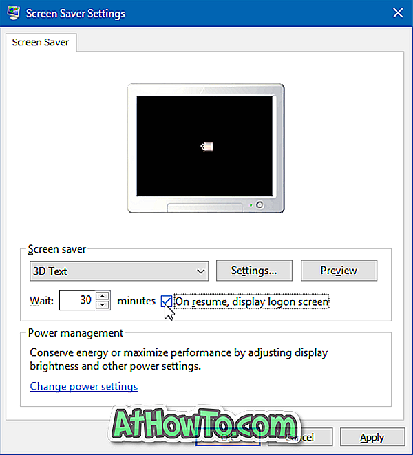 Sådan ændres skærmbesparelsesindstillinger i Windows 10