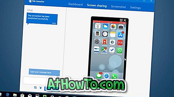 Mirror iPhone Screen sur un ordinateur Windows 10 avec TeamViewer