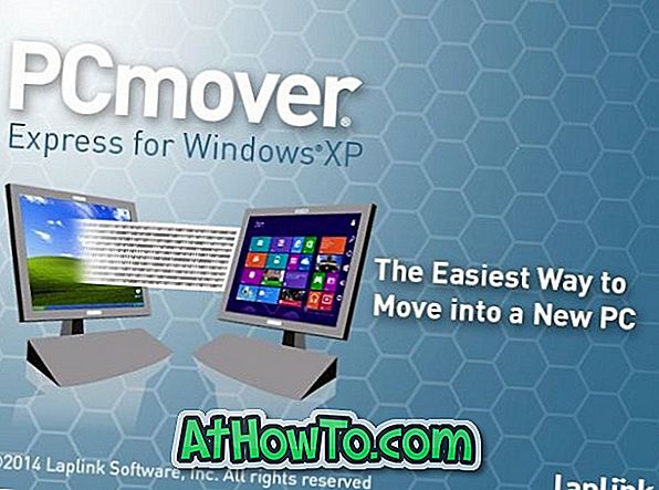 PCmover Express: Prenesite datoteke in nastavitve iz operacijskega sistema Windows XP na Windows 7/8 / 8.1 brezplačno