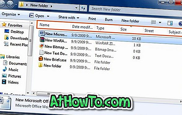 Bagaimana Untuk Memaparkan Butiran Tambahan Untuk Folder Dalam Windows 7