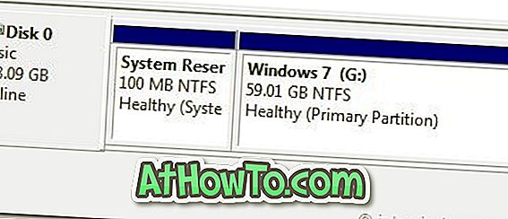 Kā atvērt slēpto sistēmu rezervēto nodalījumu sistēmā Windows 7