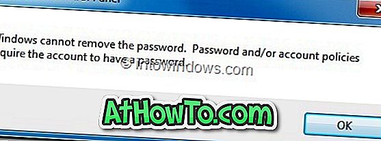 Come rimuovere la password dell'account amministratore di Windows 7