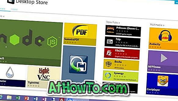 RT Desktop Store: Semak imbas Dan Pasang Program 50+ Desktop Di Windows RT 8.1