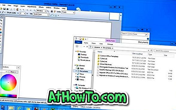 Как да се даде възможност на Aero Прозрачност в Windows 8 RTM
