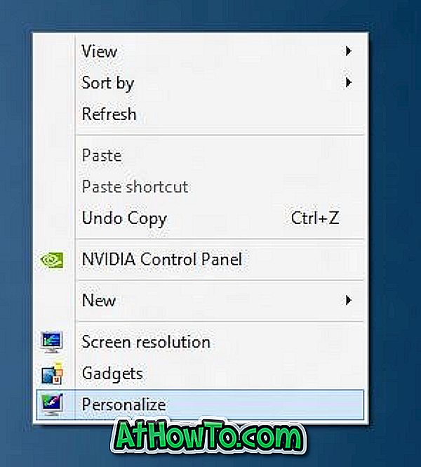 Sådan ændres tekststørrelsen af ​​ikoner, menuer, titellinjer, meddelelsesbokse og værktøjstip i Windows 8